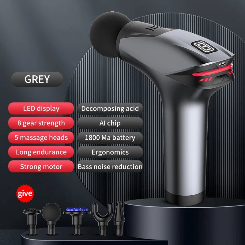 Portable Deep Tissue Massage Gun – Body, Neck, Back & Slimming Relief - Adistore