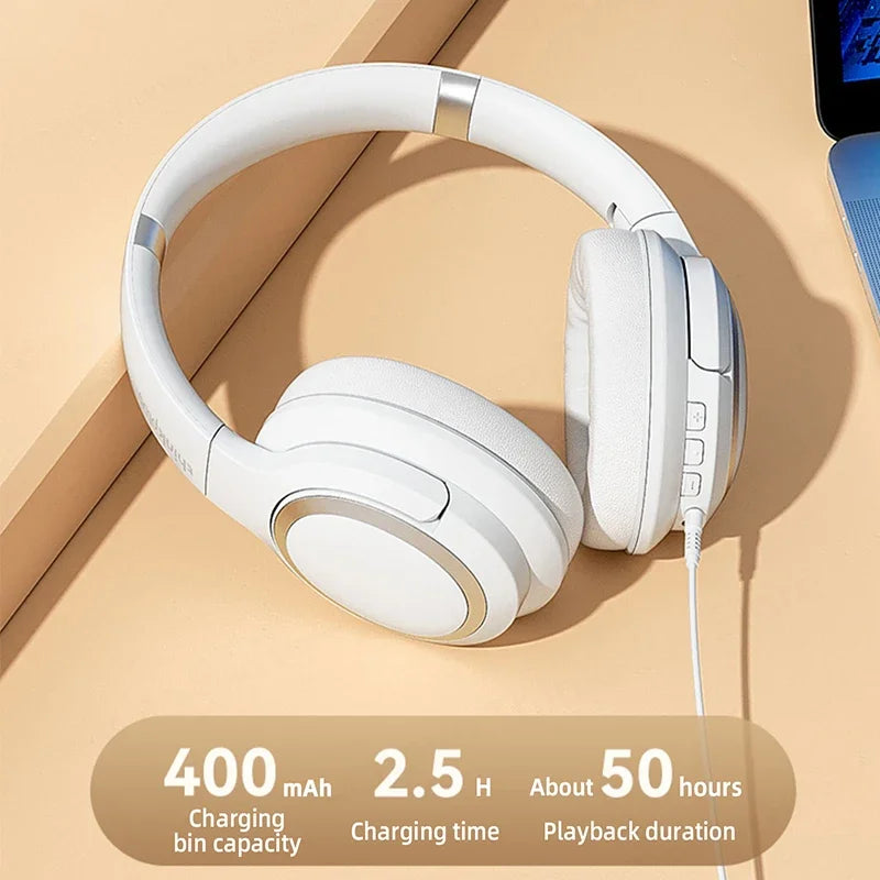 Lenovo TH40 Wireless Bluetooth Headphones – HiFi Stereo Earphones - Adistore