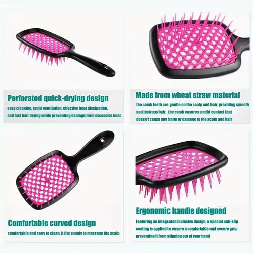 1 PCS Air Cushion Comb Anti-static Tangled Hair Comb hair massage brush hollow out curly hair brush hair
