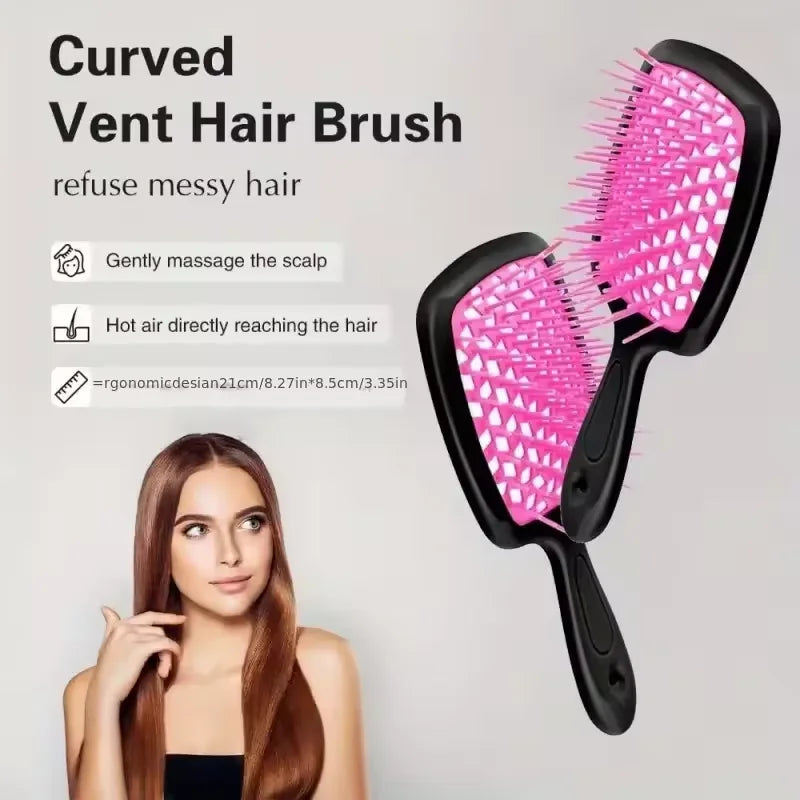 1 PCS Air Cushion Comb Anti-static Tangled Hair Comb hair massage brush hollow out curly hair brush hair