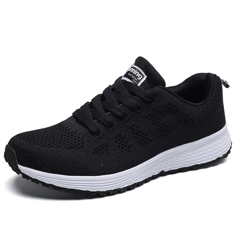 Women's Sports Shoes White Sneakers Lightweight Gym Shoes For Woman