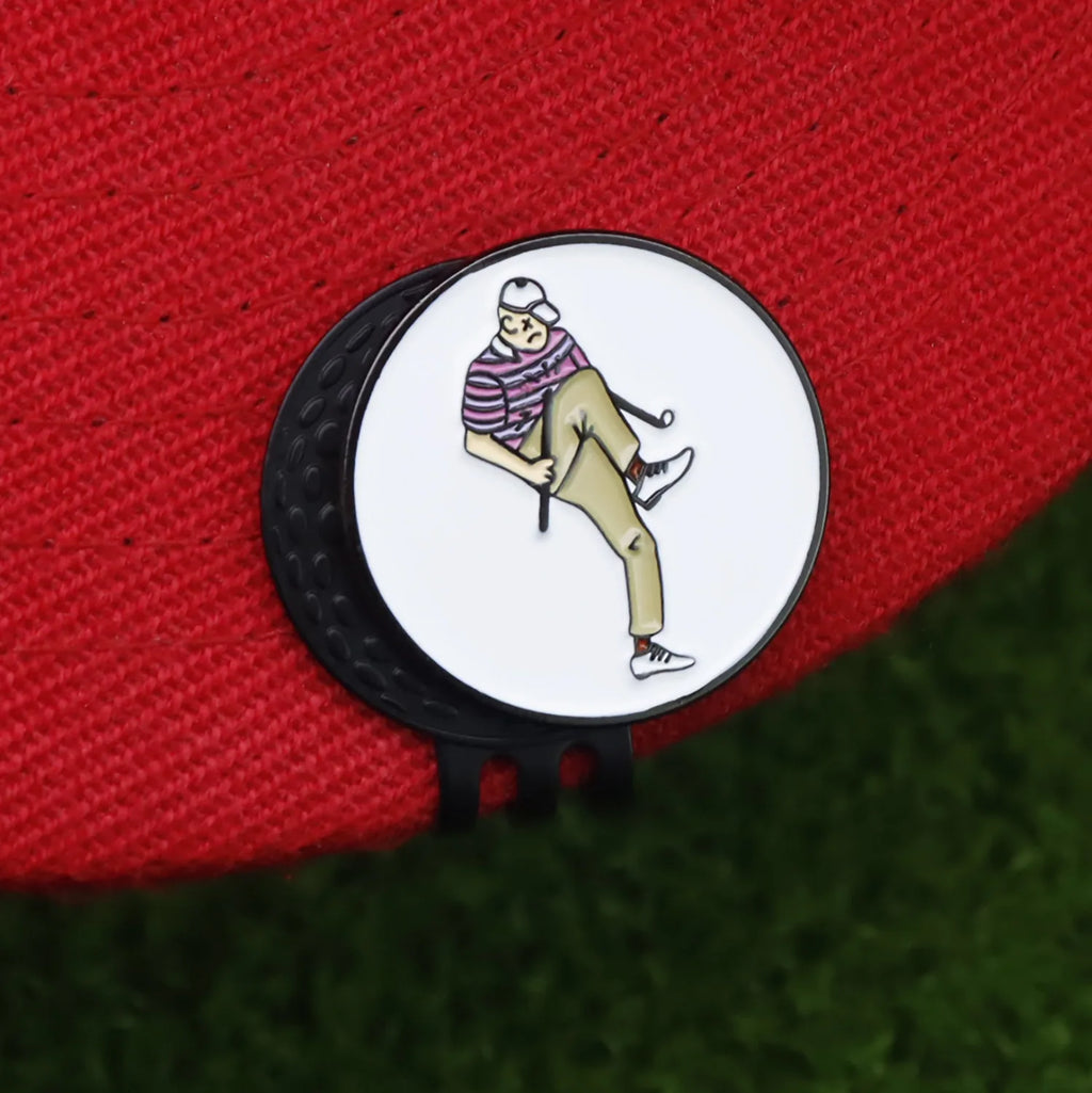 angry golfer cartoon character novelty golf gift