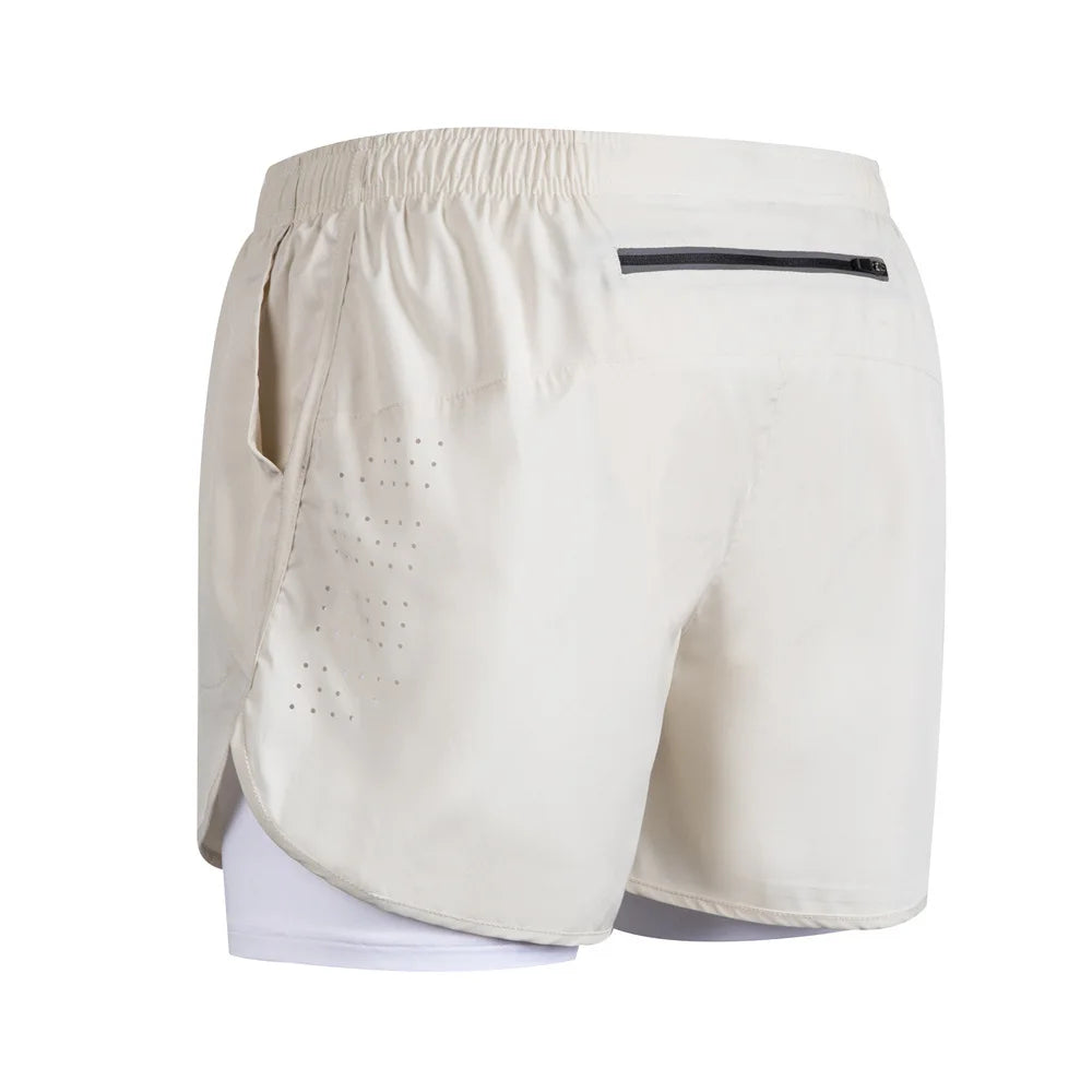 Men’s Quick Dry Running Shorts Lightweight Breathable Gym Training Shorts