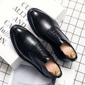 Men's Dress Shoes Classic Office Social Oxford Leather Shoes