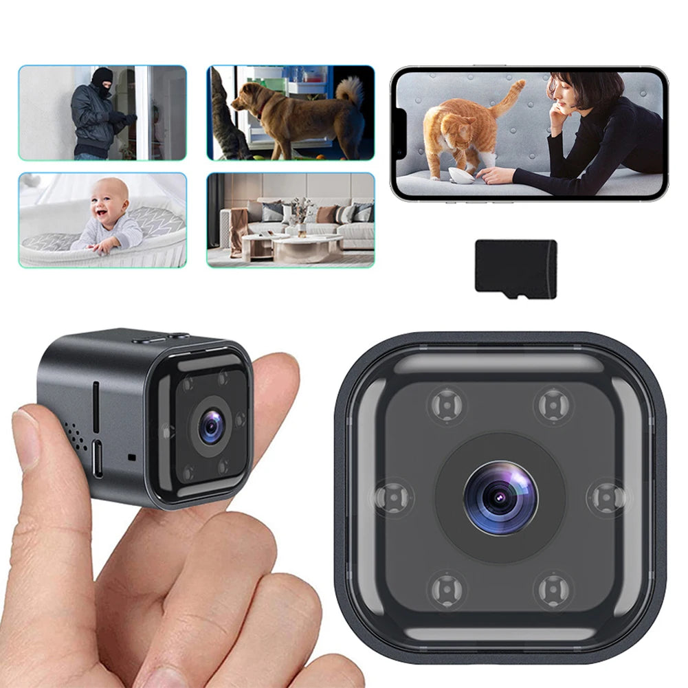 Smart Wireless Security Camera with Night Vision & Two-Way Audio