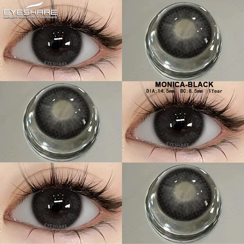 EYESHARE Big Eyes Colour Contact Lenses – Fashion Cosmetic Eye Lenses for Women