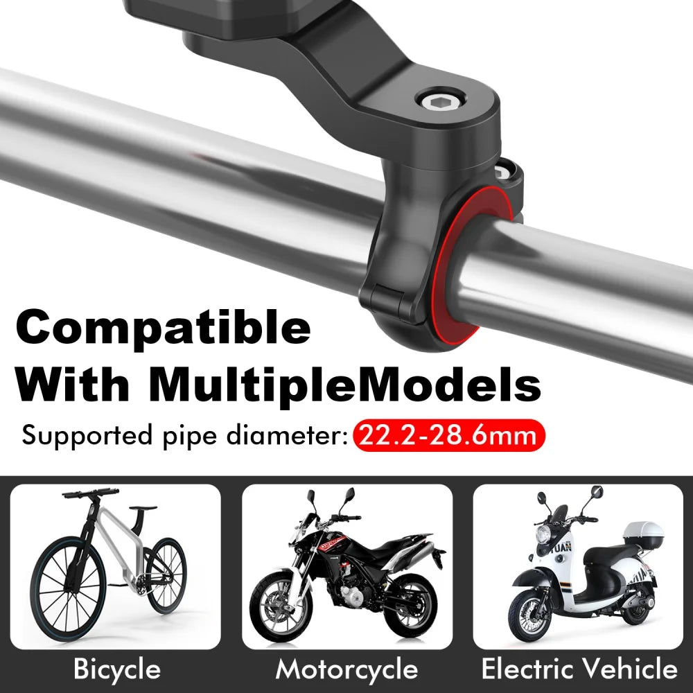 Universal Bike & Motorcycle Phone Mount Handlebar Holder