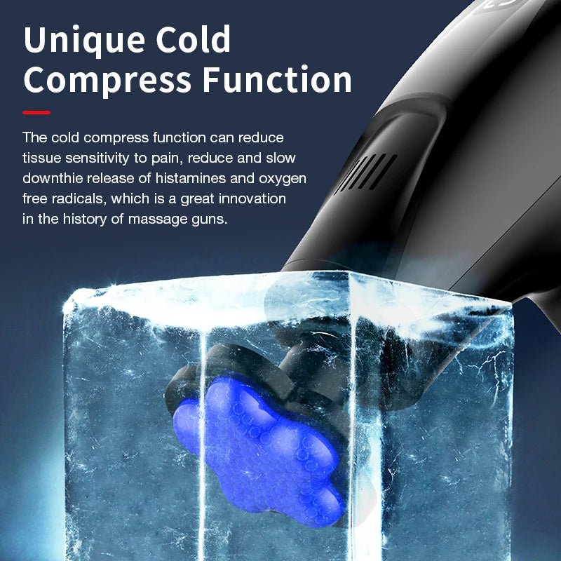 Portable Deep Tissue Massage Gun – Body, Neck, Back & Slimming Relief