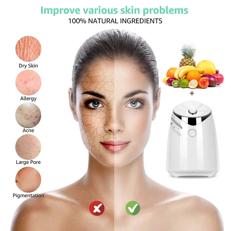 Automatic Fruit Mask Machine DIY Fruit Vegetable Face Mask Maker