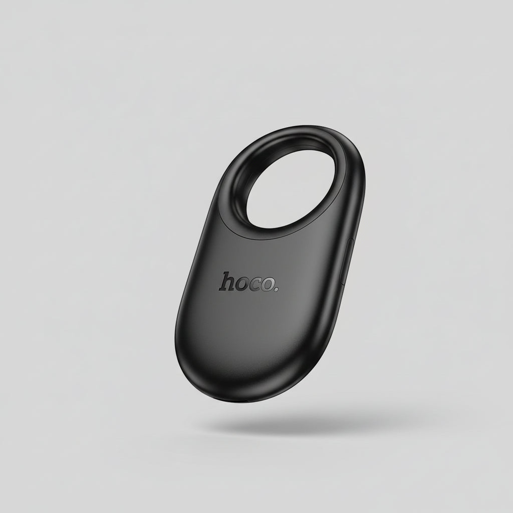 Black device with 'hoco.' branding on a light gray background, 