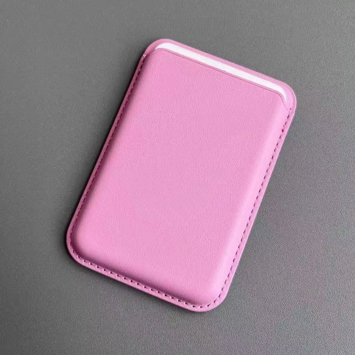 MagSafe Leather Card Wallet Magnetic Phone Holder