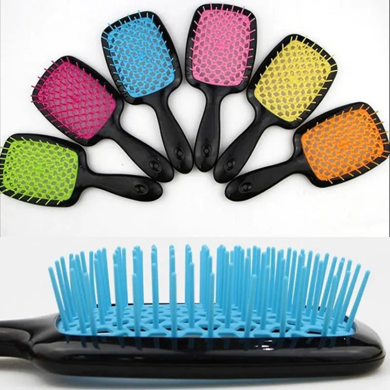 1 PCS Air Cushion Comb Anti-static Tangled Hair Comb hair massage brush hollow out curly hair brush hair