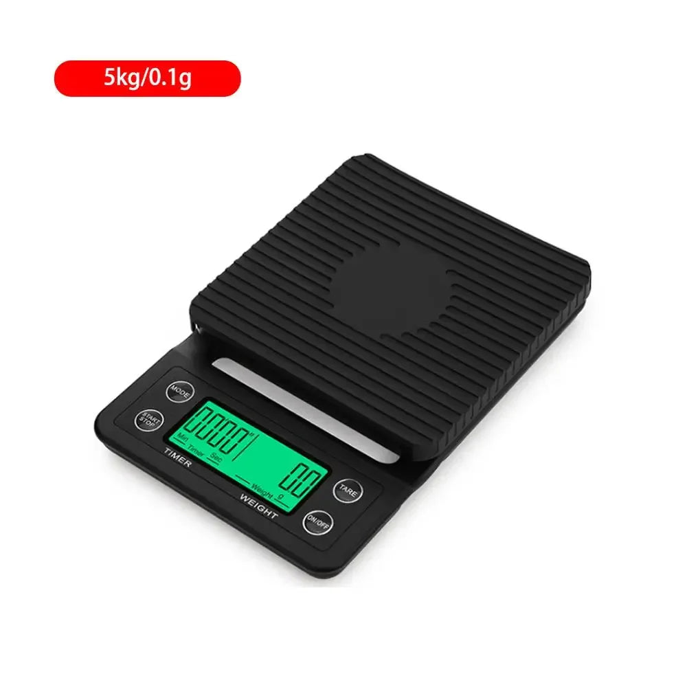 Digital Drip Coffee Scale with Timer 3kg/5kg High Precision