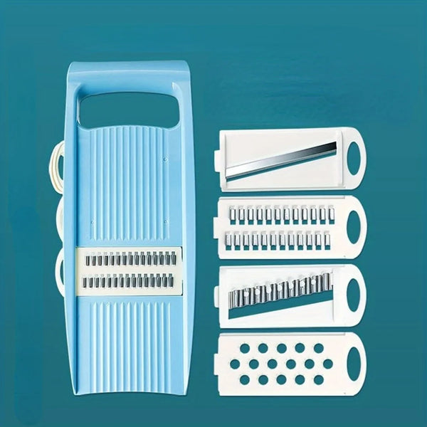 5-in-1 Vegetable Slicer & Grater – Multifunctional Kitchen Chopper - Adistore