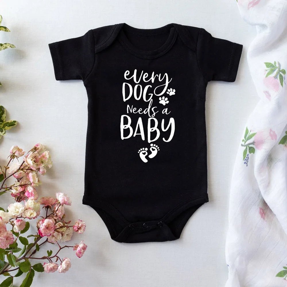 Baby Romper Jumpsuit 0–24M | Short Sleeve Printed Outfit for Boys & Girls - Adistore