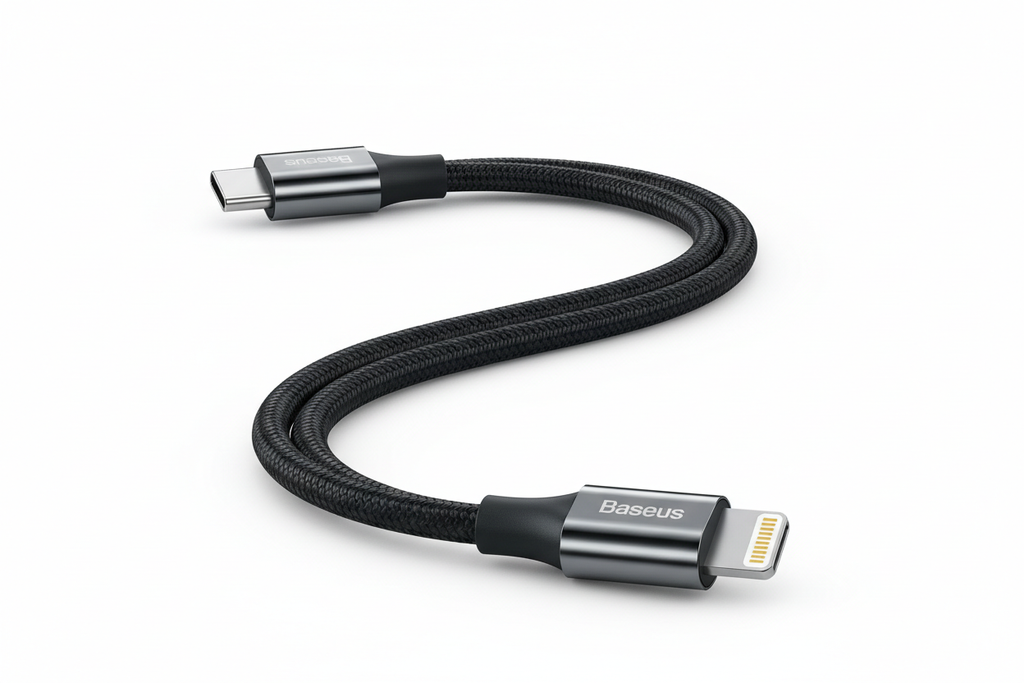 Baseus 20W PD USB-C to Lightning Fast Charging Cable for iPhone & iPad