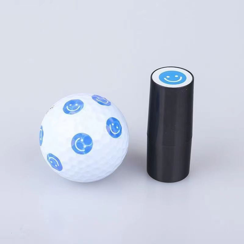 Golf ball stamp UK — indelible ink stamp for marking and personalising golf balls