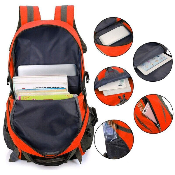 40L Large Waterproof Backpack – Hiking, Camping & Travel Rucksack