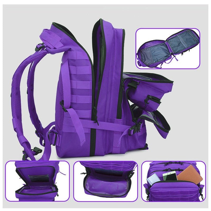 Man/Women Hiking Trekking Bag - 50L Waterproof Backpack.