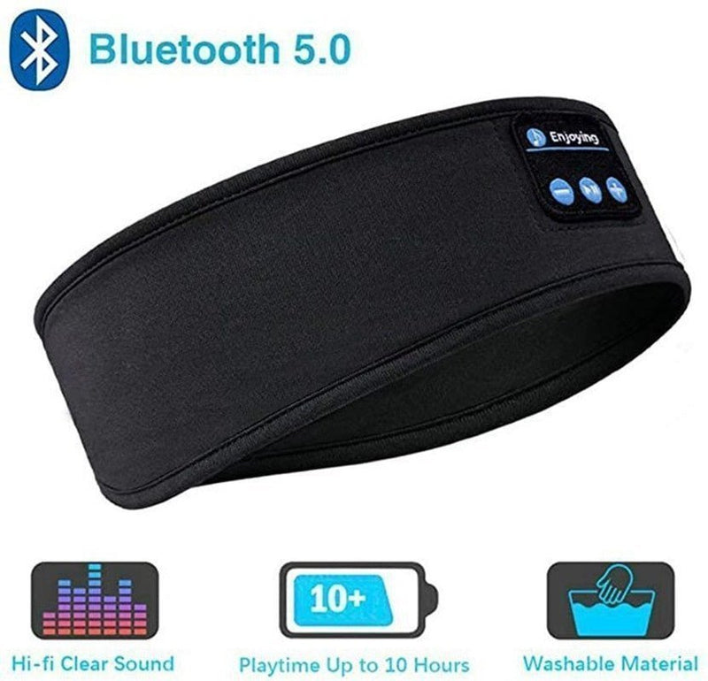 Thin Soft Elastic Bluetooth Headphones – Wireless Lightweight Earphones - Adistore