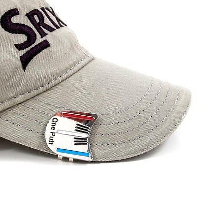 6 Pcs One Putt Golf Ball Markers with Magnetic Hat Clip | Golf Gifts - Adistore