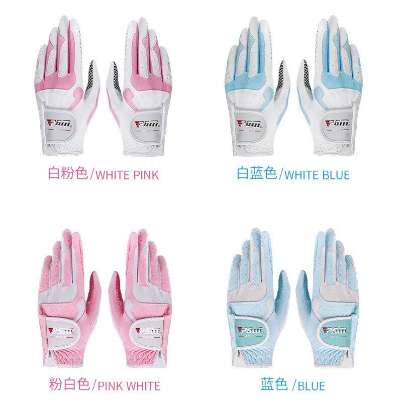 PGM 1 Pair Women's Golf Gloves Soft Microfiber Slip Resistance.