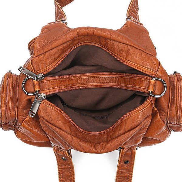 Designer Soft Leather Women’s Messenger Bag – Stylish Handbags - Adistore