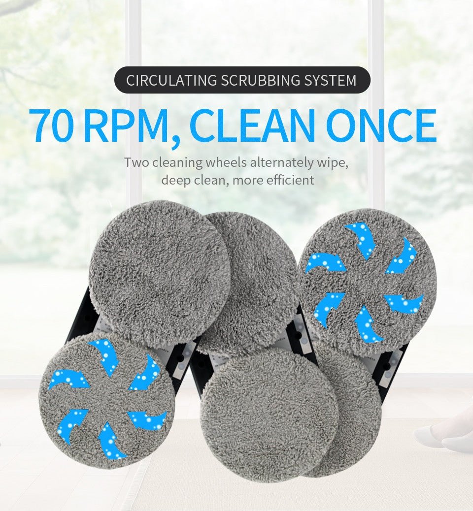 PuRuiKai Window Cleaning Robot – Remote Controlled & Anti-Falling - Adistore