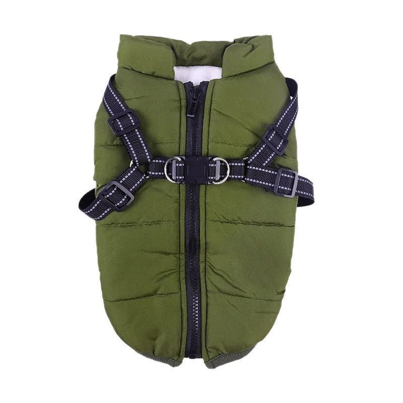 Dog Clothes Winter Jacket – Thick Waterproof Warm Coat for Dogs - Adistore