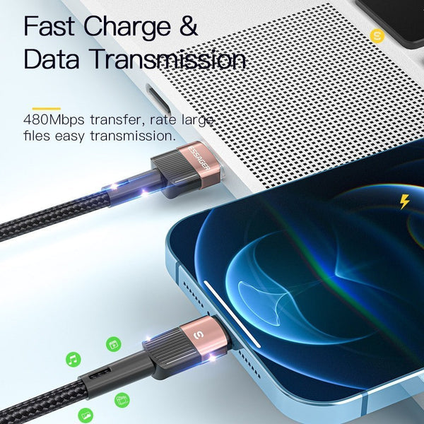 Essager Fast Charging USB Cable for iPhone 11, 12, 13 Pro Max & More - Adistore