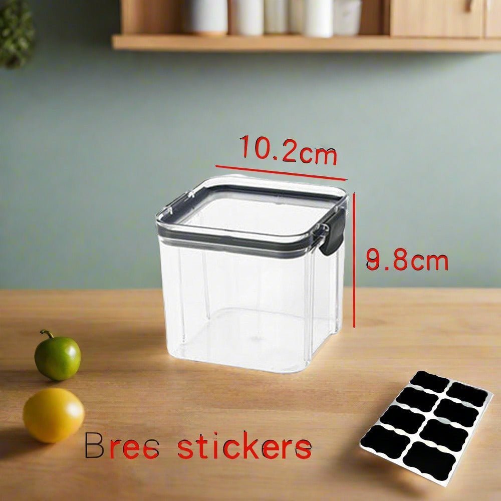 Food Containers - Kitchen Storage Organisation, Kitchen Storage Box,  Ideal for Pantry and Fridge, Keeps Food Fresh and Organised.