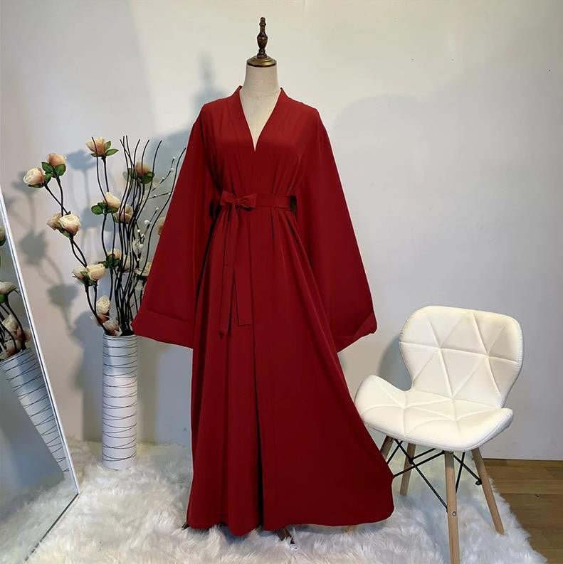 Kaftan Abaya Dubai Kimono – Long Muslim Hijab Dress for Women - Adistore