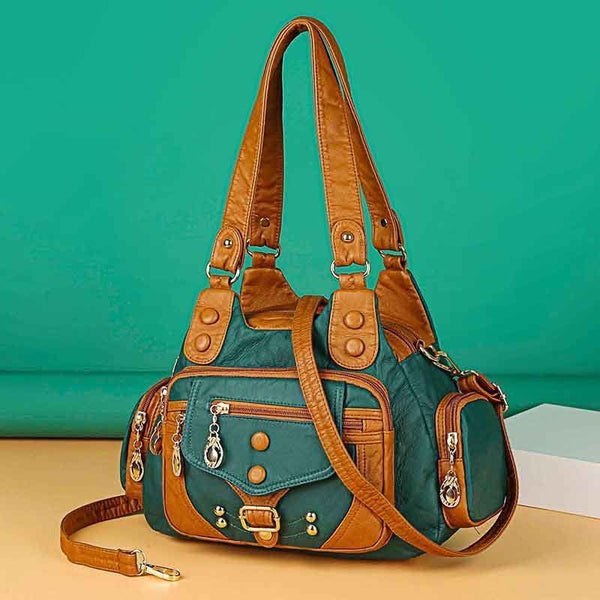 Designer Soft Leather Women’s Messenger Bag – Stylish Handbags - Adistore