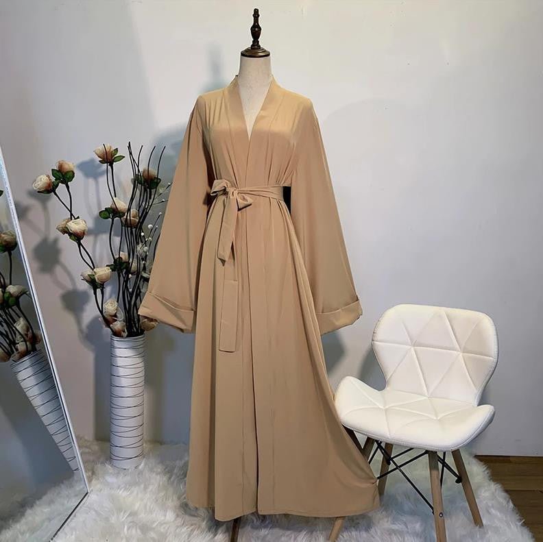 Kaftan Abaya Dubai Kimono – Long Muslim Hijab Dress for Women - Adistore