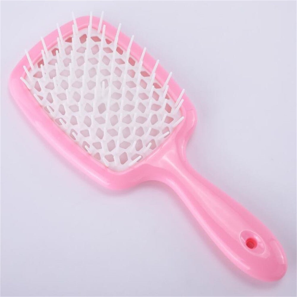 Detangling Hair Brush for Wet & Curly Hair – Massage Hollow Comb - Adistore