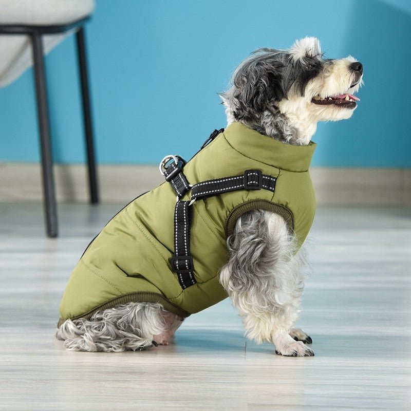 Dog Clothes Winter Jacket – Thick Waterproof Warm Coat for Dogs - Adistore