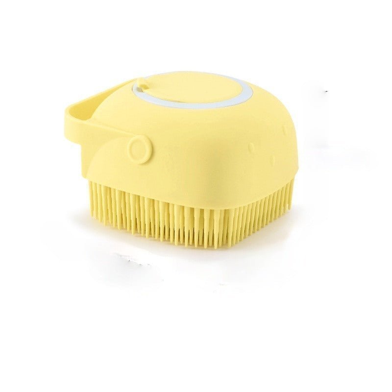 Pet Bathing Brush – Soft Silicone Shower & Massage Tool for Dogs & Cats - Adistore