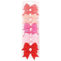 10Pcs Baby Girl Handmade Ribbon Bow Hair Clips – Soft & Stylish Set - Adistore