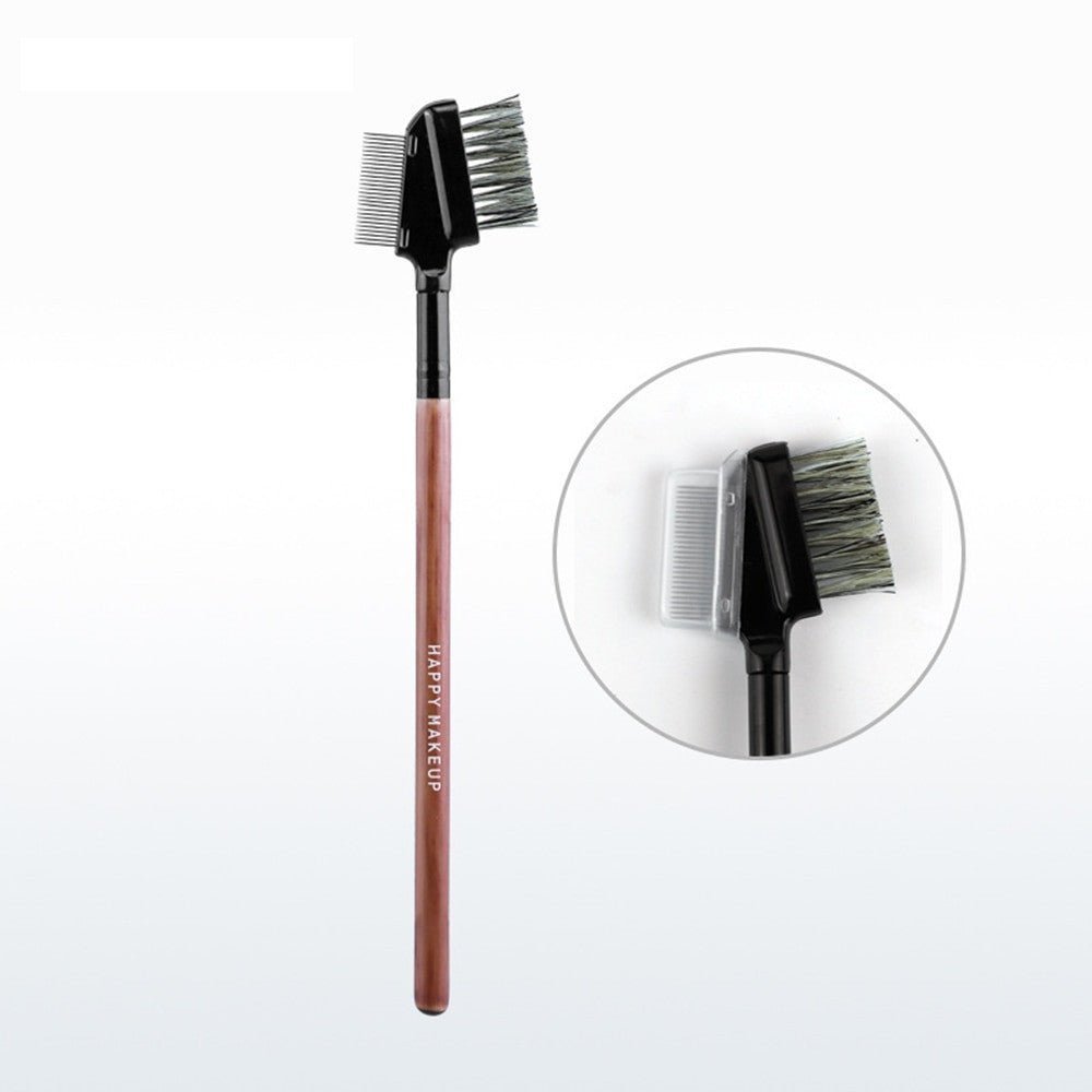 Foldable Eyelash Curler & Lash Separator – Metal Beauty Makeup Tool - Adistore