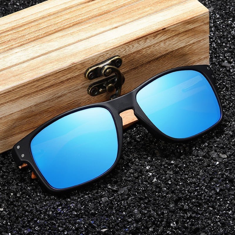 EZREAL Brand Design Beechwood Handmade Polarised Sunglasses for Men.