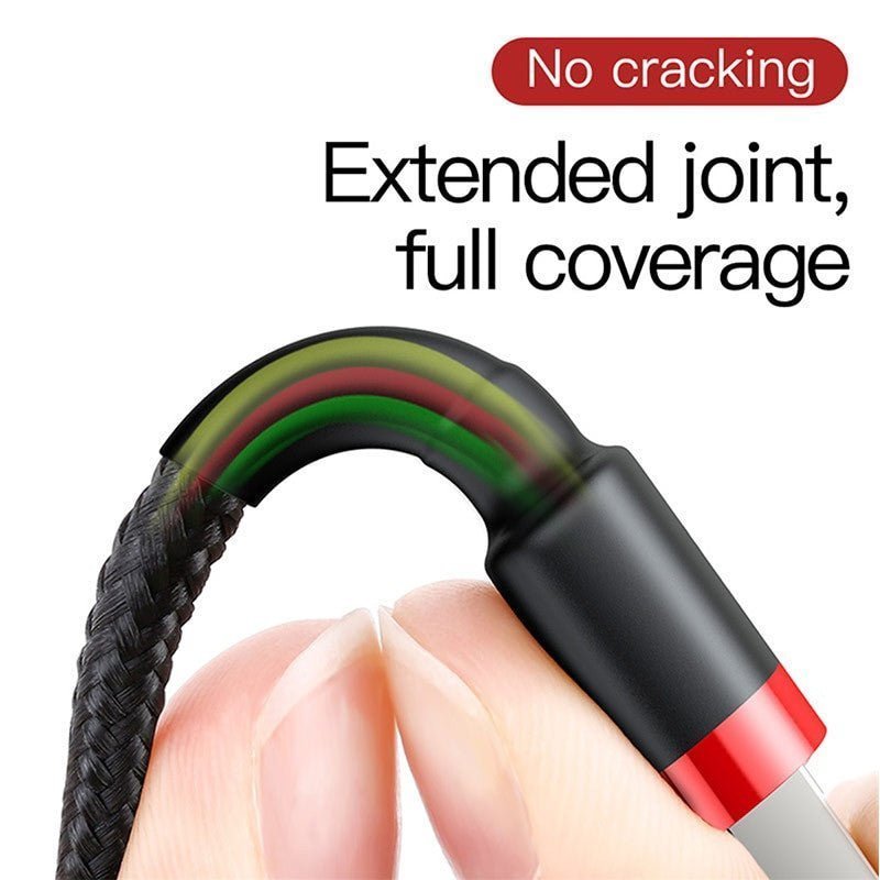 Baseus USB Cable for iPhone 12/11 Pro Max – Fast Charging & Sync - Adistore