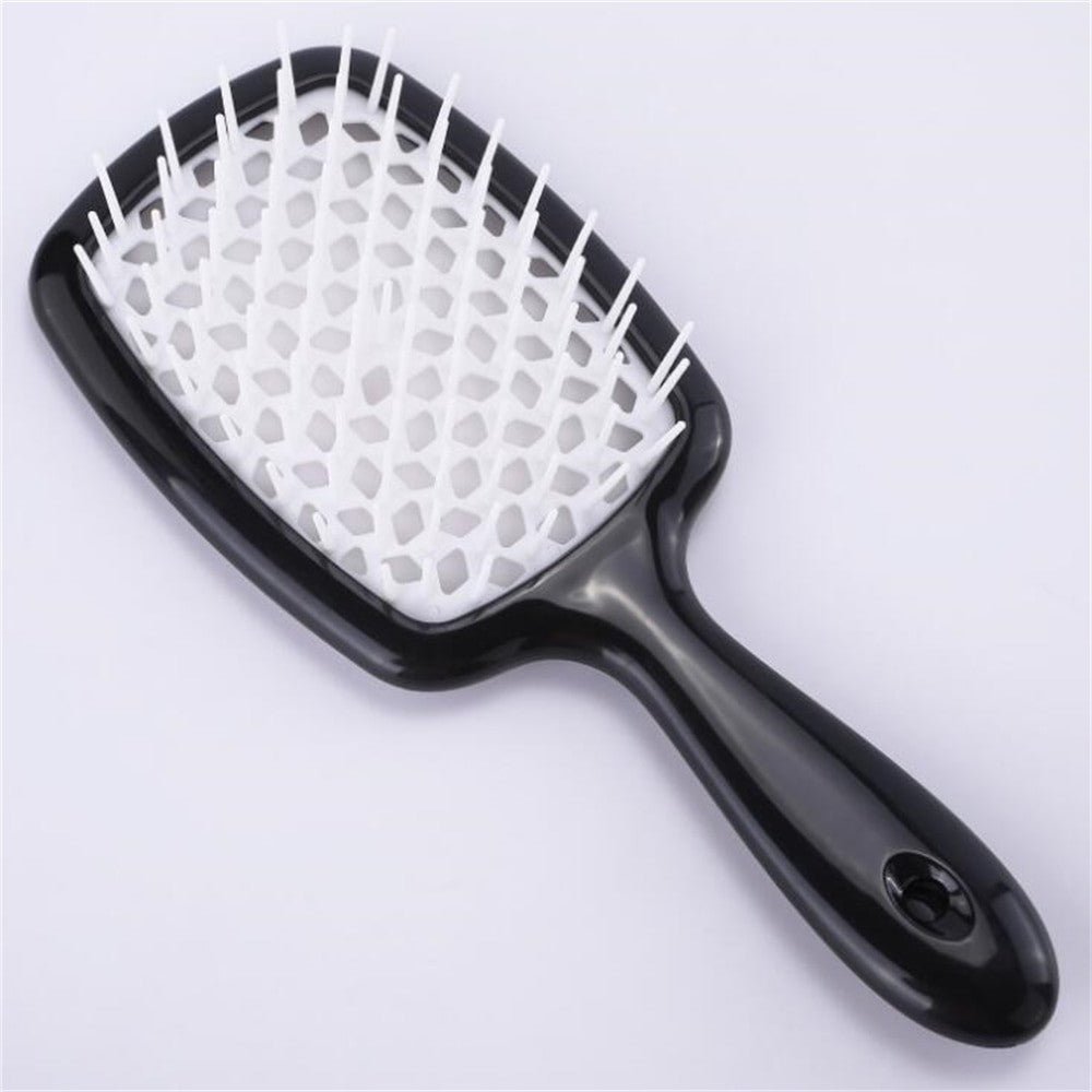 Detangling Hair Brush for Wet & Curly Hair – Massage Hollow Comb - Adistore