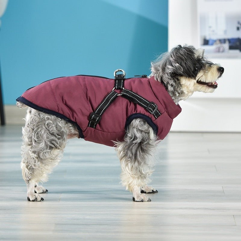 Dog Clothes Winter Jacket – Thick Waterproof Warm Coat for Dogs - Adistore