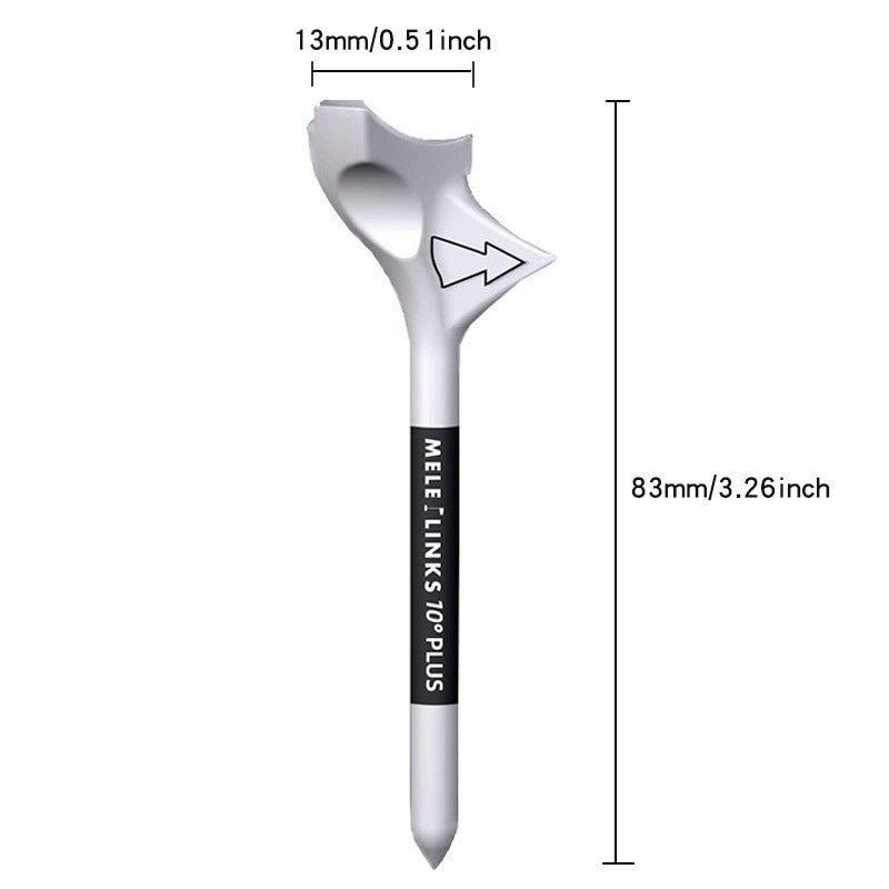 Golf Tees with 10° Diagonal Insert – Rhombic Golf Ball Holder - Adistore