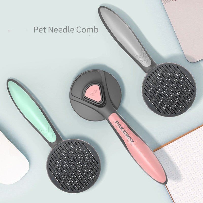 Pet Cat Brush Massage Tool |Dog Brush For Long Hair Grooming.