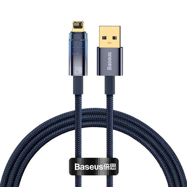 Baseus USB Fast Charging Cable for iPhone 13/12/11 Pro Max & iPad - Adistore