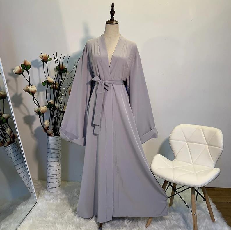 Kaftan Abaya Dubai Kimono – Long Muslim Hijab Dress for Women - Adistore