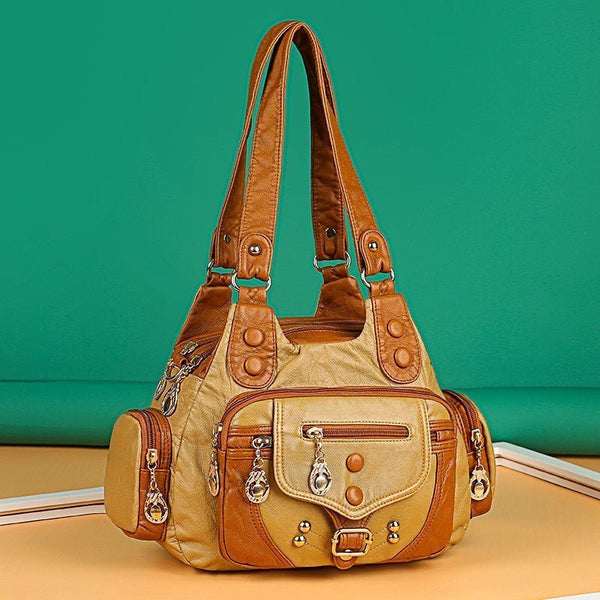 Designer Soft Leather Women’s Messenger Bag – Stylish Handbags - Adistore