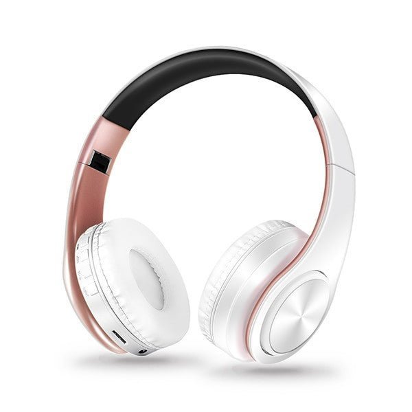 HiFi Stereo Bluetooth Headphones with Mic – Wireless for All Devices - Adistore