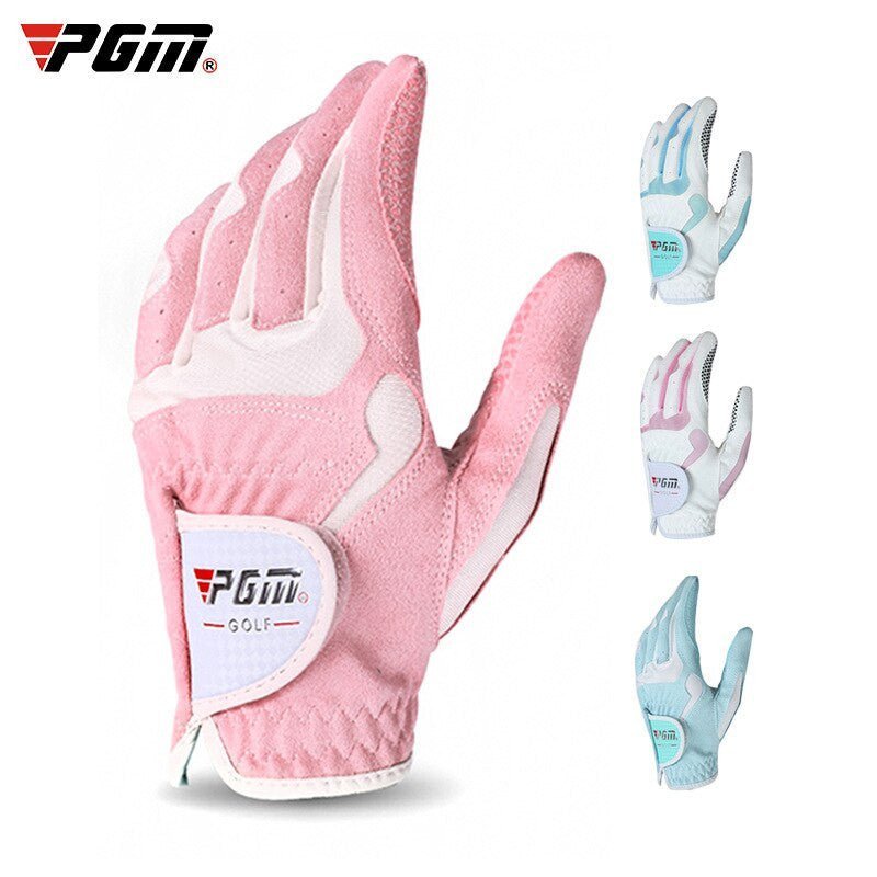 PGM 1 Pair Women's Golf Gloves Soft Microfiber Slip Resistance.